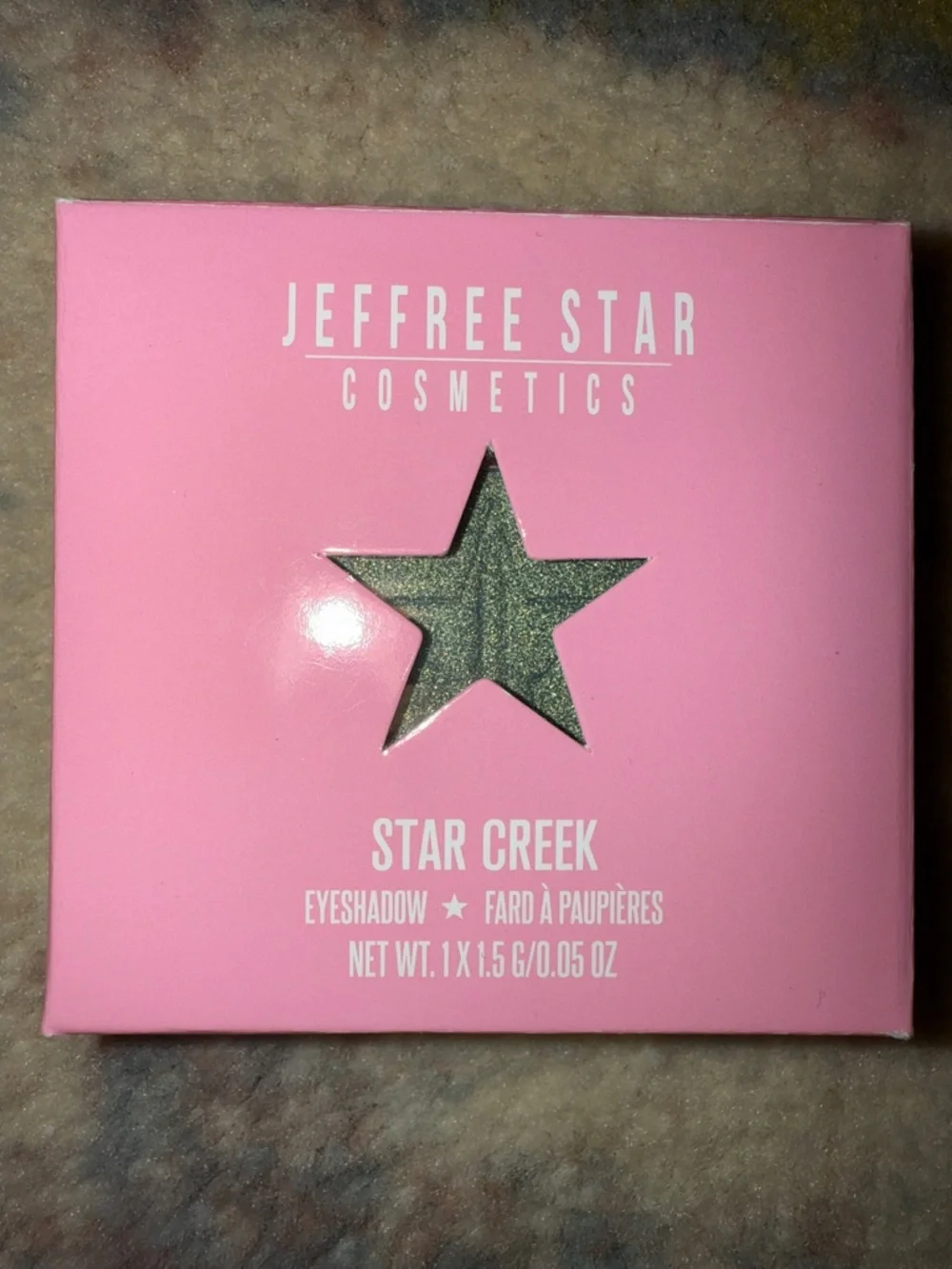 Jeffree Star Star Creek Shimmery Forest Green Single Eyeshadow